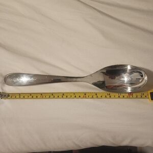 Oneida 13in stainless steel serving spoon